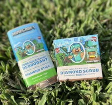Dr Squatch Diamond Scrub Soaps & Diamond Sticc Deodorant Combo - Limited Edition