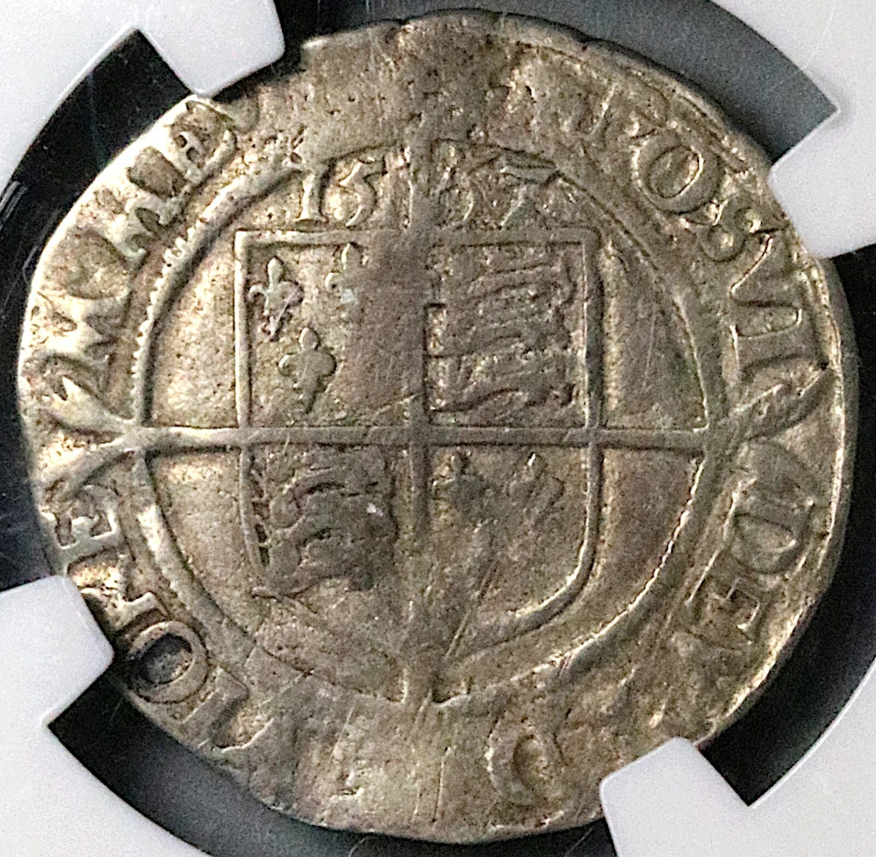 1567 NGC VF 20 Elizabeth I 6 Pence Great Britain Hammered Coin S-2562 (25033003C - Image 4 of 4