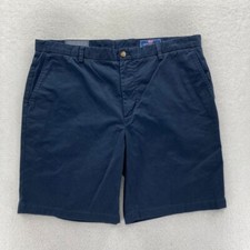 Vineyard Vines Breaker Short Mens 40 Navy Blue Stretch Fabric 9" Inseam Mid Rise