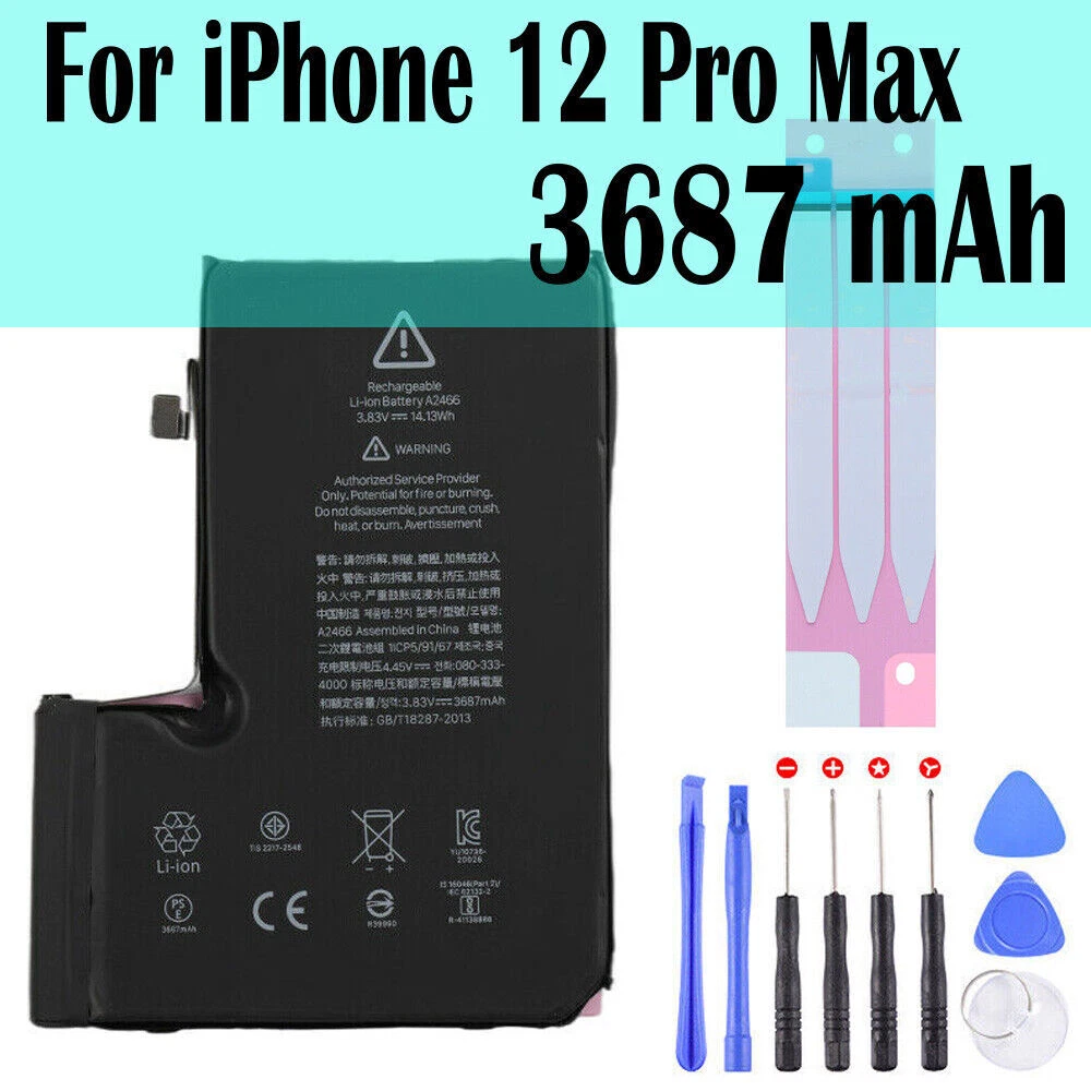 iPhone 12 Pro Max (3687mAh)
