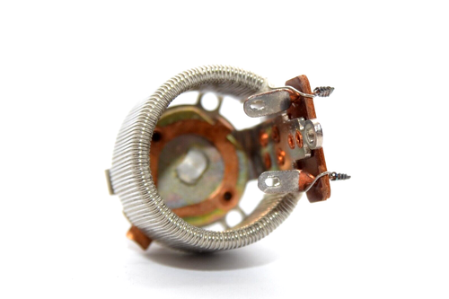 Draht-Potentiometer / Draht-Widerstand, 15 Ohm Achse 6mm, Variable Resistor, NOS - Bild 6 von 8