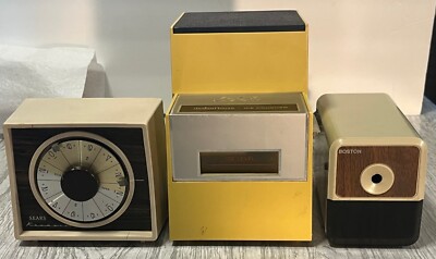 Sears Kenmore 24 HR Timer, Design House Elec Ice Crusher,Boston Pencil Sharpener