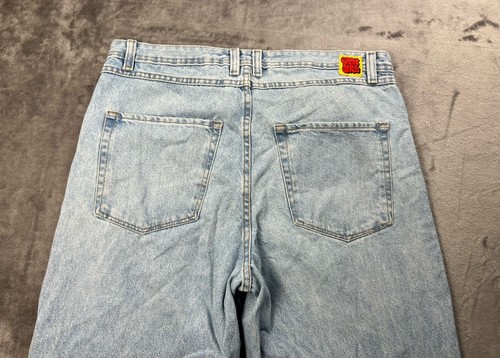 EMPYRE Jeans Mens 36x31 Blue Relaxed Baggy Skater Relaxed Grunge Y2K Graffiti - Bild 7 von 15