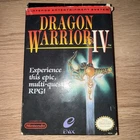 New ListingNES Dragon Warrior IV With Sleeve Map And Spell Weapon Chart ￼