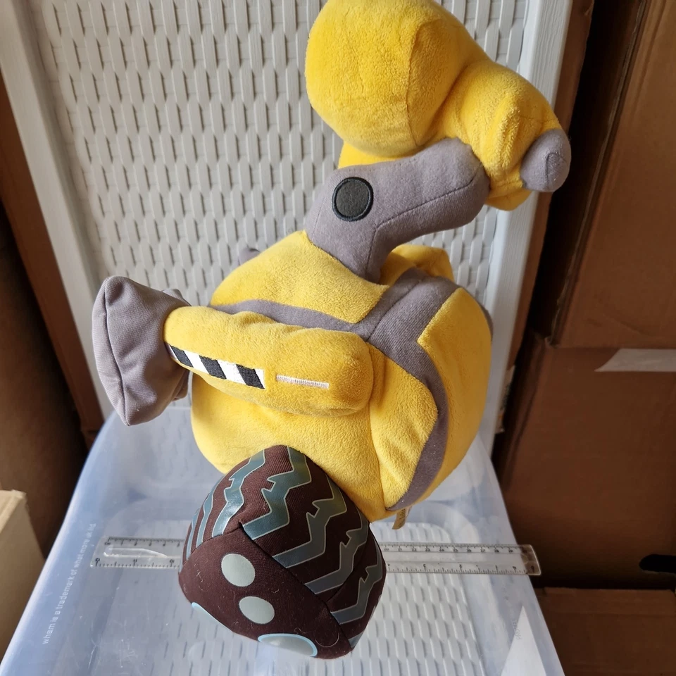 Disney store Pixar Wall-E Plush Soft Toy Robot Wall E large robot 14" - Image 4 of 4