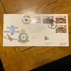 GB 1993 Canals Inland Waterways RAF FDC 13 Flown & Signed FDC BFPS2383 575/1000