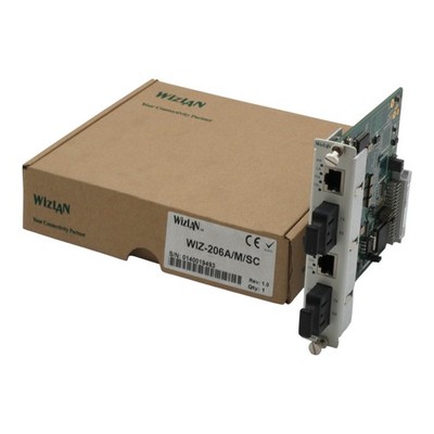WizLAN WIZ-206A/M/SC media converter module media converter module -unused/original packaging-