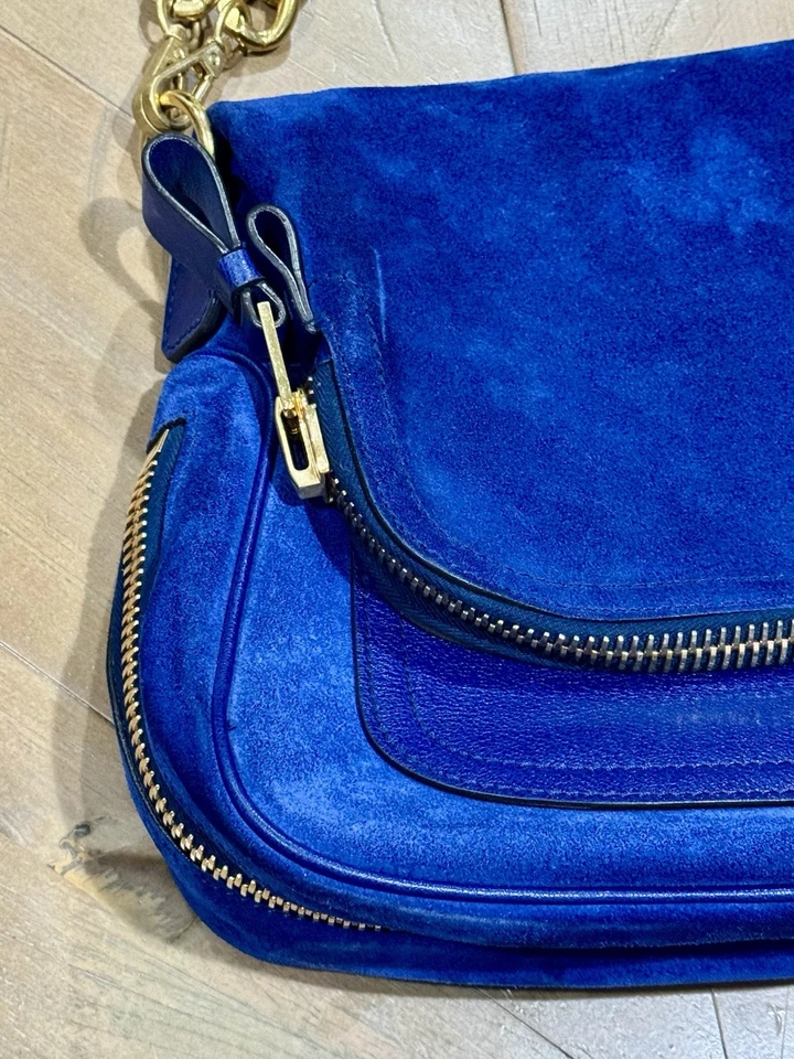 Bolso de hombro de gamuza Tom Ford Foto 2 de 4