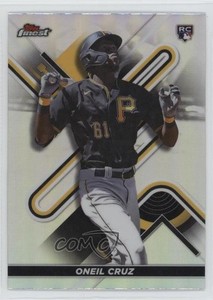 2022 Topps Finest Refractor Oneil Cruz #16 Rookie RC