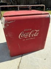 Vintage Original Coca Cola Metal Cooler Acton MFG Co. 1950 - 1960's
