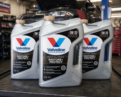3 PACK - VALVOLINE 904562 Restore & Protect Full Synthetic SAE 5W-20; 5 Quart