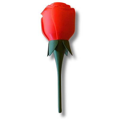 Rose-3D-Druck, Groß, ohne Dornenstiel in verschiedenen Farben