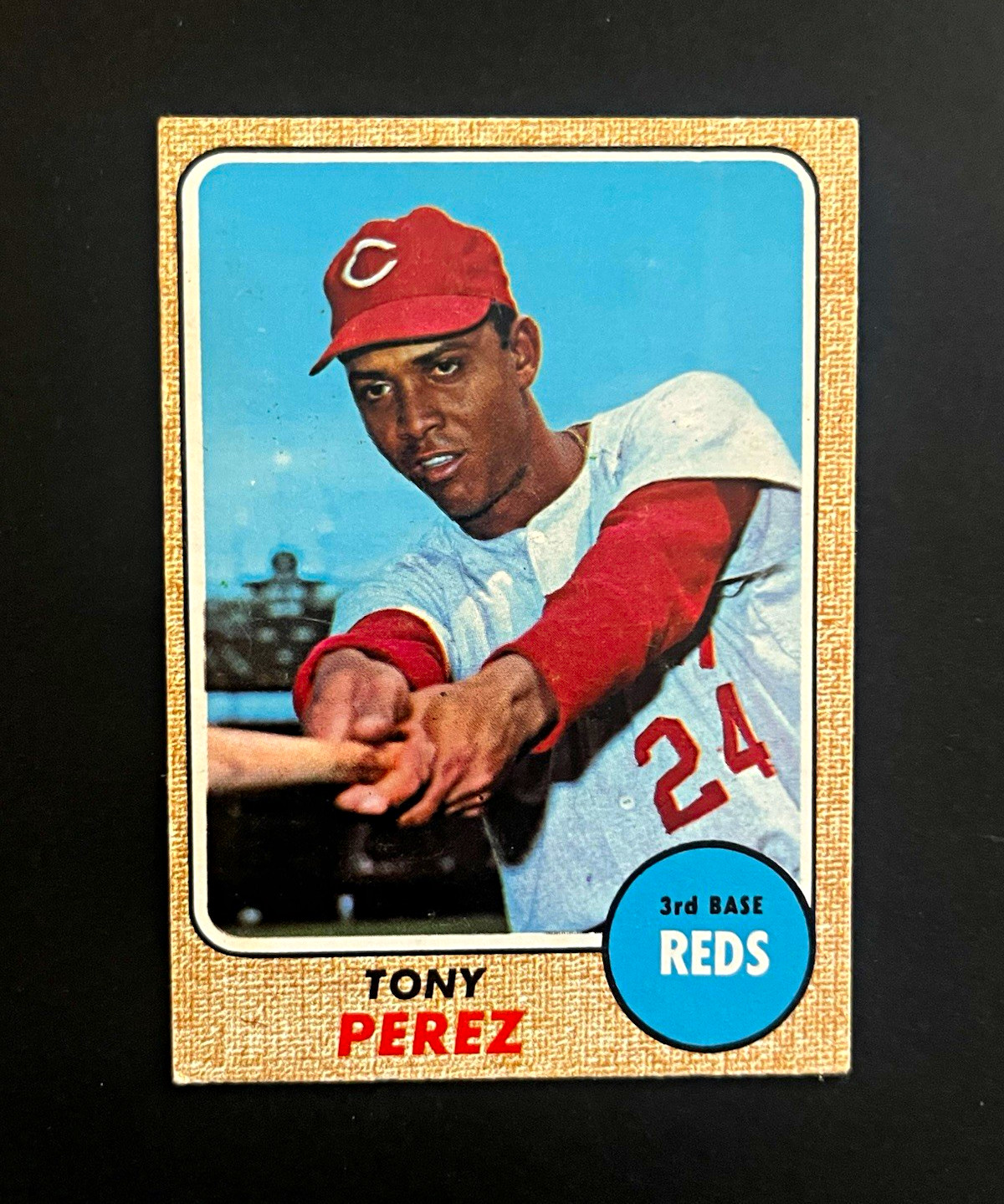 1968 Topps - Tony Perez #130 Cincinnati Reds VGEX