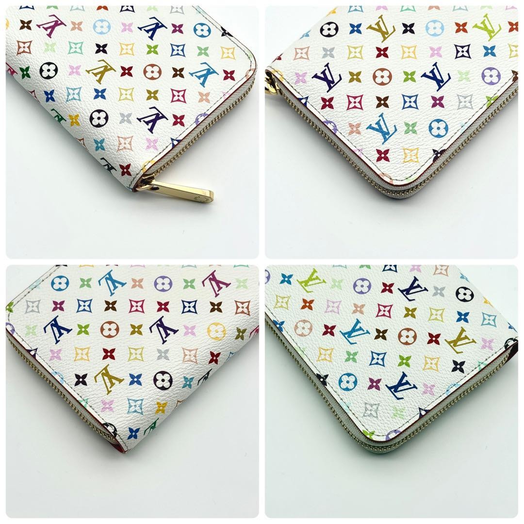 Louis Vuitton Takashi Murakami M13922 LV TM Zippy Wallet Brand New
