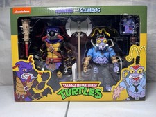 NECA TMNT Antrax Scumbug 2-Pack Teenage Mutant Ninja Turtles Cartoon Nib