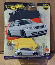 HOT WHEELS PREMIUM AUDI S4 QUATTRO WORLD TOUR DIECAST  REAL RIDERS