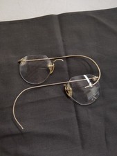 Vintage Arco gold filled bifocal glasses broken