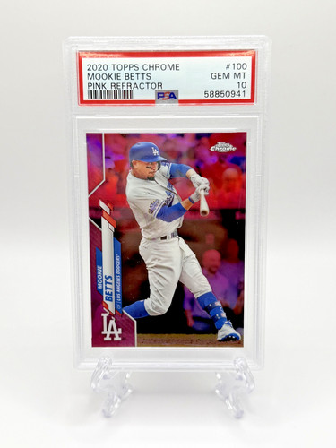 2020 Mookie Betts [Pink Refractor] #100