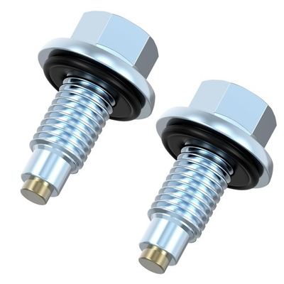 #ad #ad Magnetic Oil Drain Plug with Leakproof Crush Washer M12x1.75 Steel $8.39