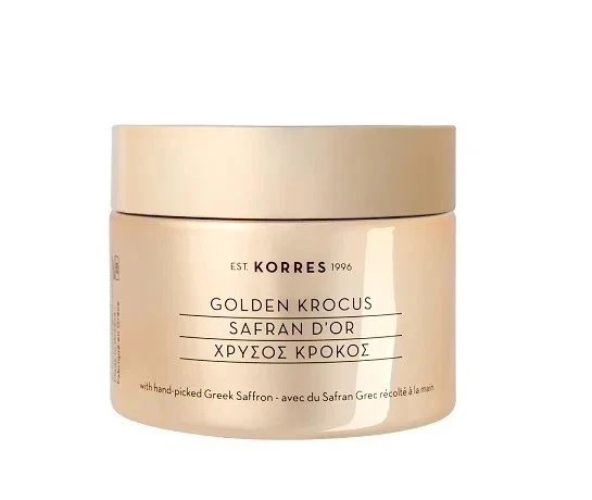 Korres Golden Krocus Hydra-Filler Crema Rellenadora 50 ml, Colágeno Vegetal, 94,6 % Natural Foto 2 de 2
