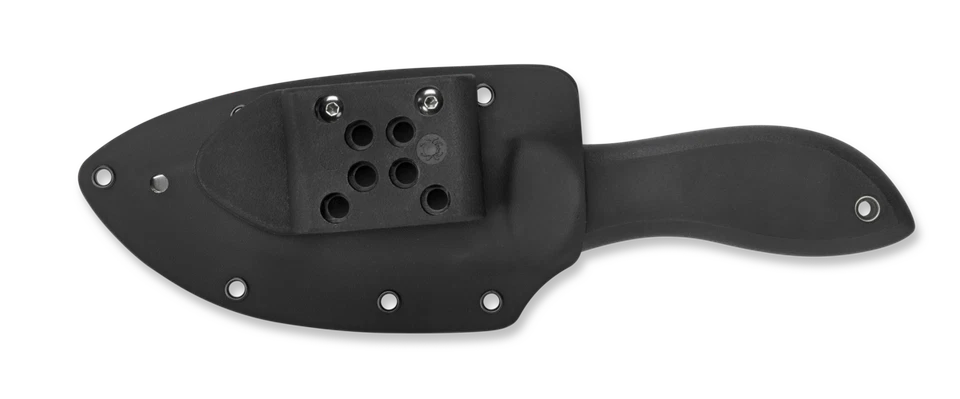 Spyderco Knives Bill Moran Fixed Blade Knife Black FRN VG-10 Stainless FB01P - Image 3 of 4