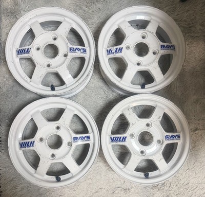 JDM Rare/Forging RAYS Volk Racing TE37 13-inch wheels with 4-book 