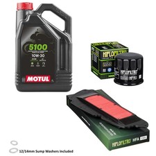 SH350i Sporty Air Oil Filter Kit Motul 5100 10w30 4L Honda SH350i Sporty 2024