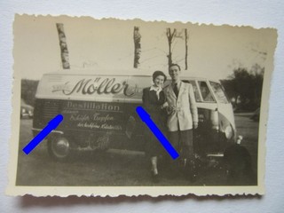 Photo keel spirits business Möller VW Bulli T1 car vintage advertisement M3