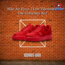 Nike Air Force 1 Low Valentine's Day University Red 2026 Women's IQ9965-600