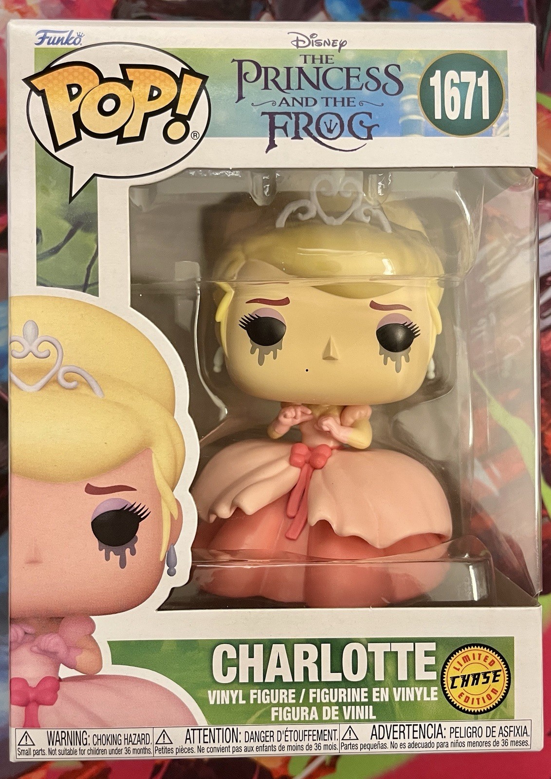 Charlotte 1671 CHASE w/Case Princess and the Frog Funko POP!