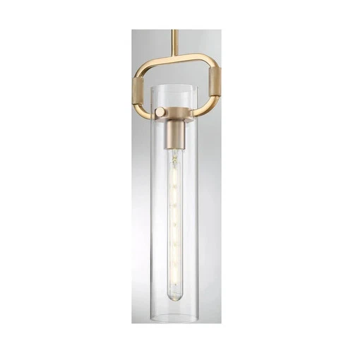 TERESA 1 LIGHT CYLINDER PENDANT - Picture 3 of 10