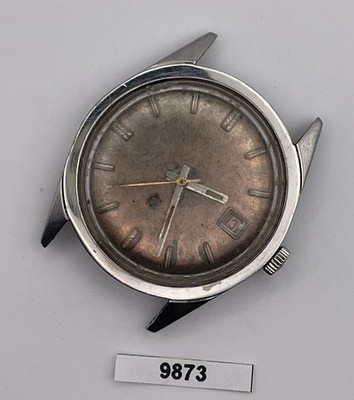 PROJECT TO FIX TUGARIS ROUND THICK LUGS AUTOMATIC ROUND EU SHIP MENS WATCH 9873