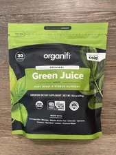 Organifi Original Green Juice Superfood Dietary Supplement, 9.8 oz