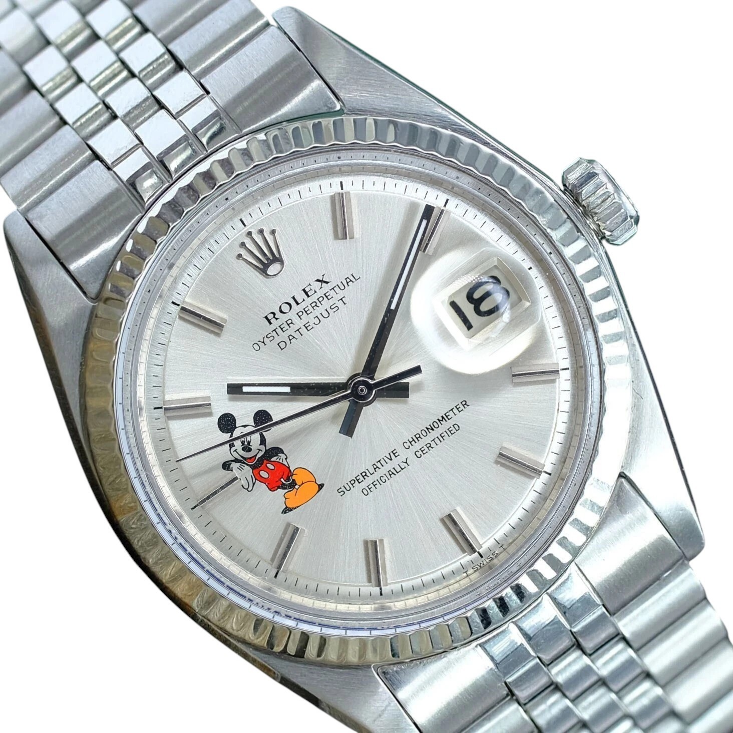 Rolex Datejust Stainless Steel Silver 14KY