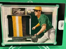 2024 Panini Three And Two Jacob Wilson 21/25 ...
