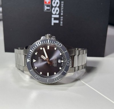 Tissot Seastar 1000 Gray Men's Watch - T1204071108101