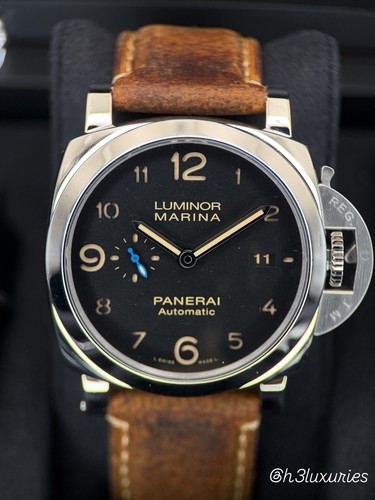 Panerai luminor marina 1950 44mm black dial (PAM01359)