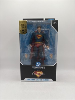 2025 McFarlane DC Multiverse - Superman (Battle Damage) - Movie, Gold Label