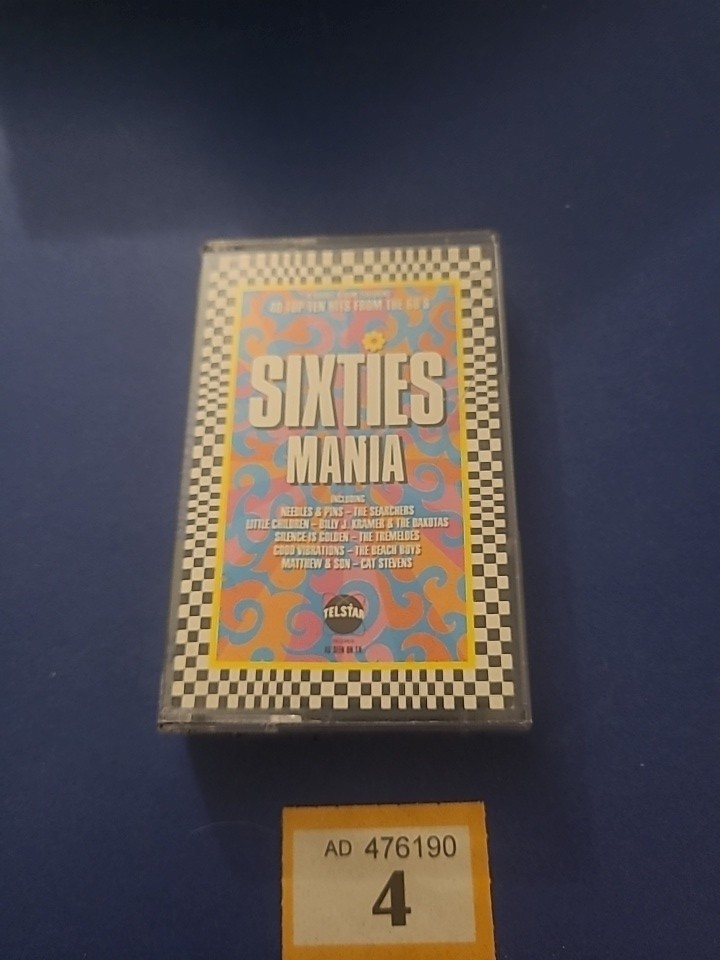 Vintage Telstar Sixties Mania Cassette
