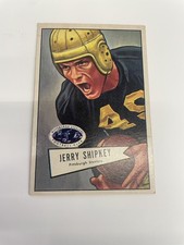 1952 Bowman Large Jerry Shipkey #139 Pittsburg Steelers Excellent / Near Mint