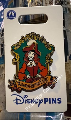 Disney Parks Pin 2025 Pirates Of The Caribbean Always Bet On Redd OE