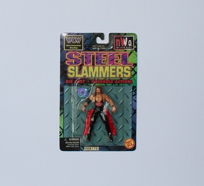 Kevin Nash - WCW Steel Slammers Figur 1999 Toy Biz Wrestling nWo