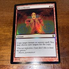 Reverberate 20 Premium Deck Series: Fire and Lightning FOIL MTG TCG CARD NM