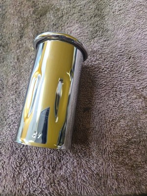 BMW E12 E21 E24 E28 Chrome Exhaust Tailpipe Extension Tip 82119413972 NOS