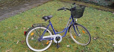 damen fahrrad 26 zoll gebraucht, Farbe dunkelblau, neuwertig  Festpreis:  100