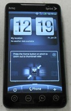 HTC Evo 4G PC36100 Droid Sprint Tested Working 1222-02M