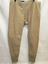 NEW POLARTEC TAN THERMAL FR TROUSER MID-WEIGHT DRAWERS X-LARGE/REGULAR FREE XLR