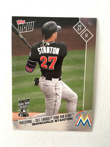 2017 Topps Now HRD1 Giancarlo Stanton