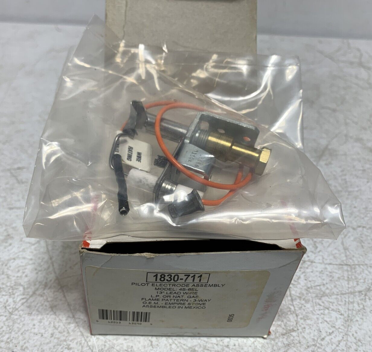Robertshaw 1830-711 Pilot Electrode Assembly 3-Way pilot Flame 13