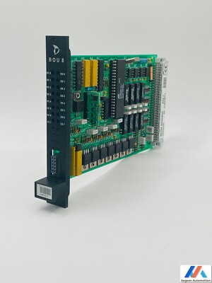 Metso Automation D200535 BOU 8 Binary Output Unit , Valmet PLC Module BOU8